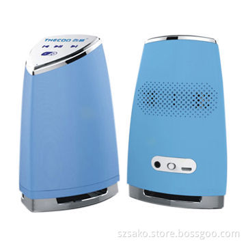 Mini Bluetooth Speaker with NFC Touchscreen Call Reminder for iPhone/iPad/Samsung Long Time Working
